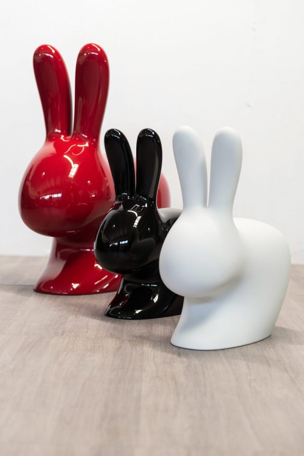Qeeboo rabbit verniciatura a liquido lucido design